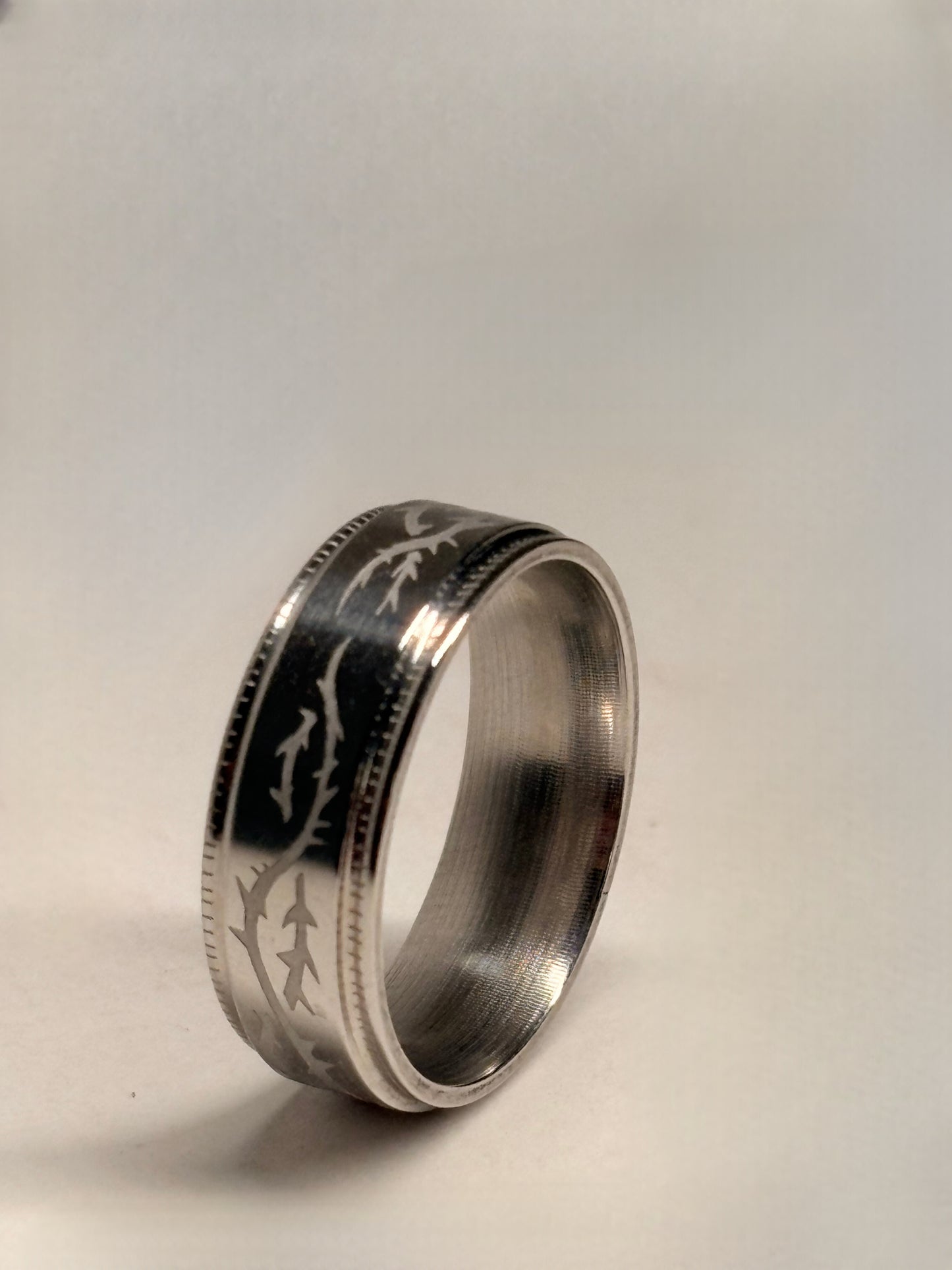Silver Dune Men's Ring