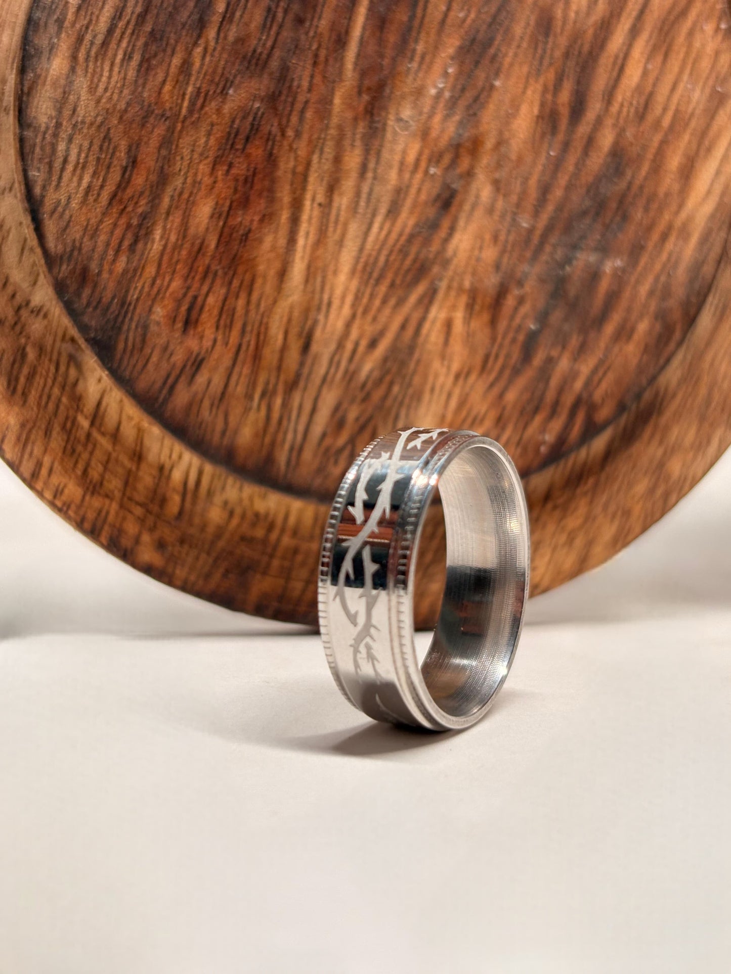Silver Dune  Men's Ring