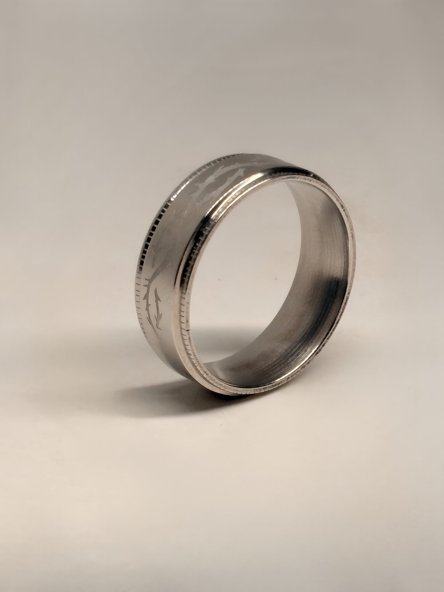 Silver Dune  Men's Ring